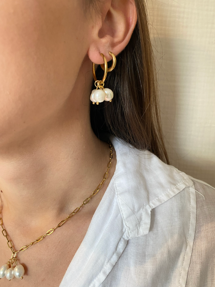 PEARL - Pendientes Multicharm Big