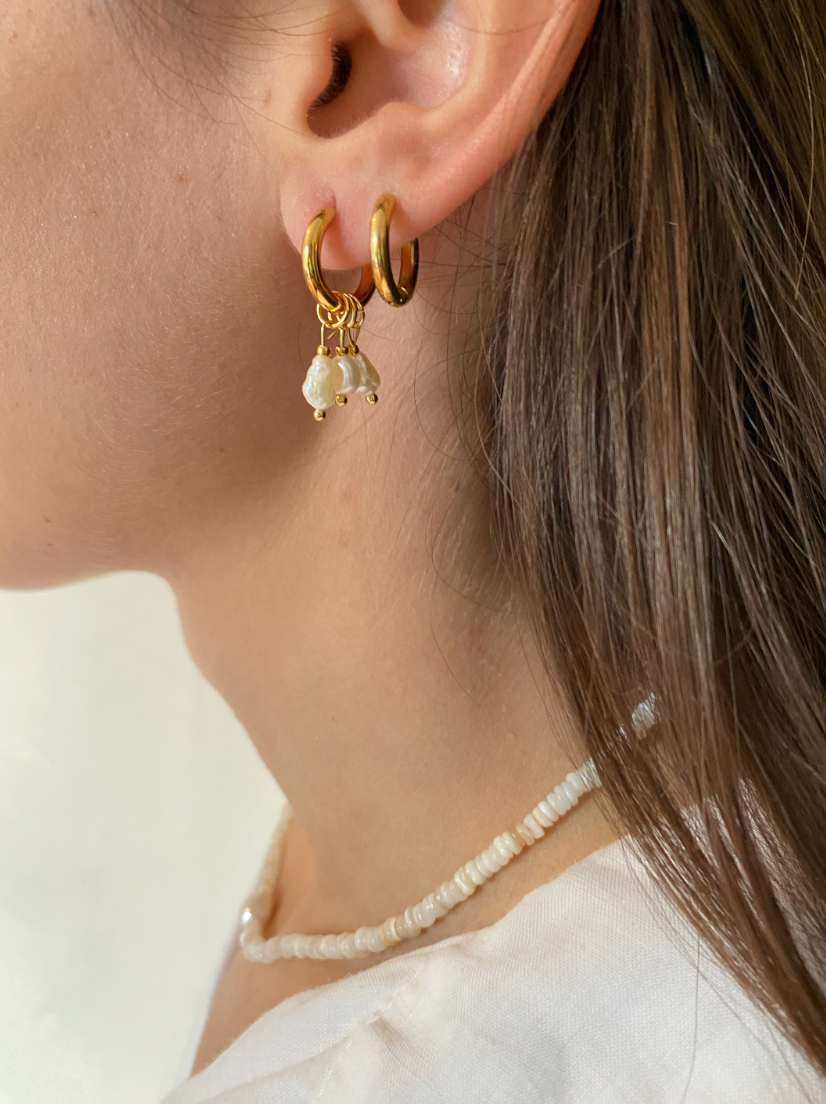 PEARL - Pendientes multicharm Small