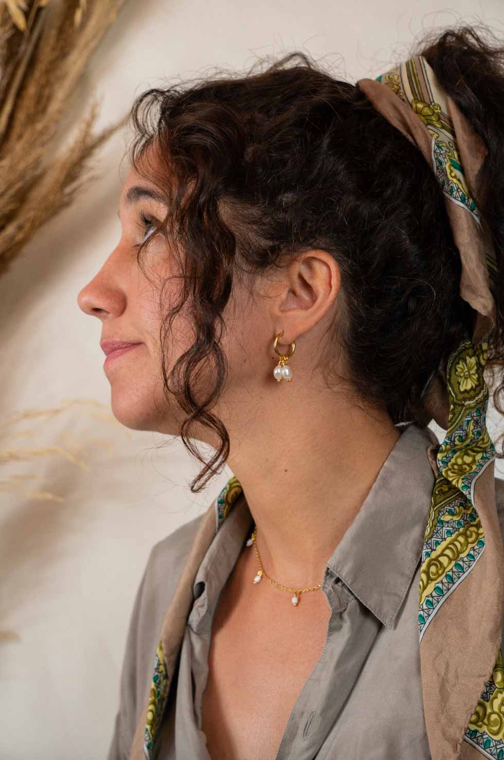 PEARL - Pendientes multicharm Small