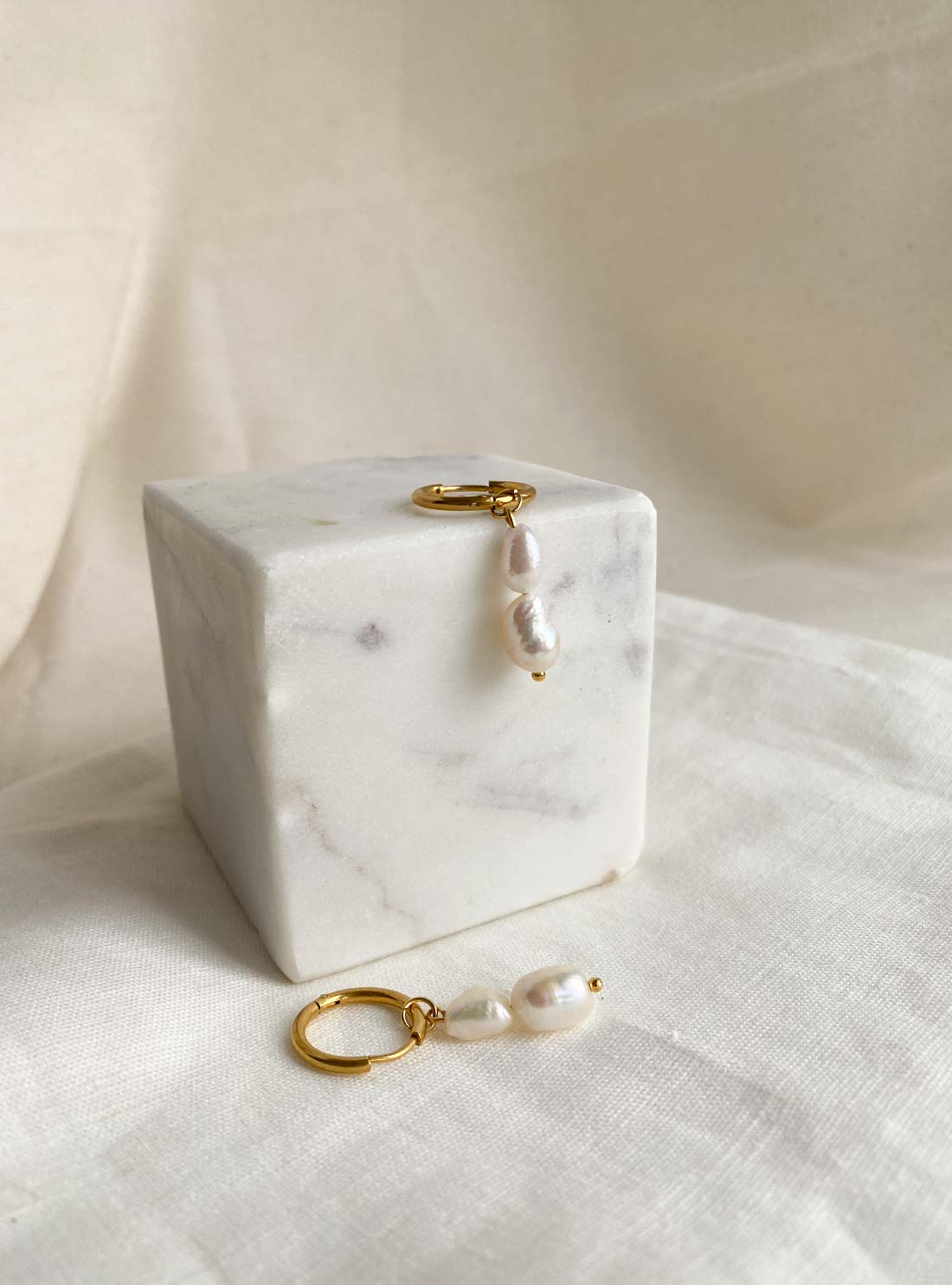 PEARL - Duo Earrings
