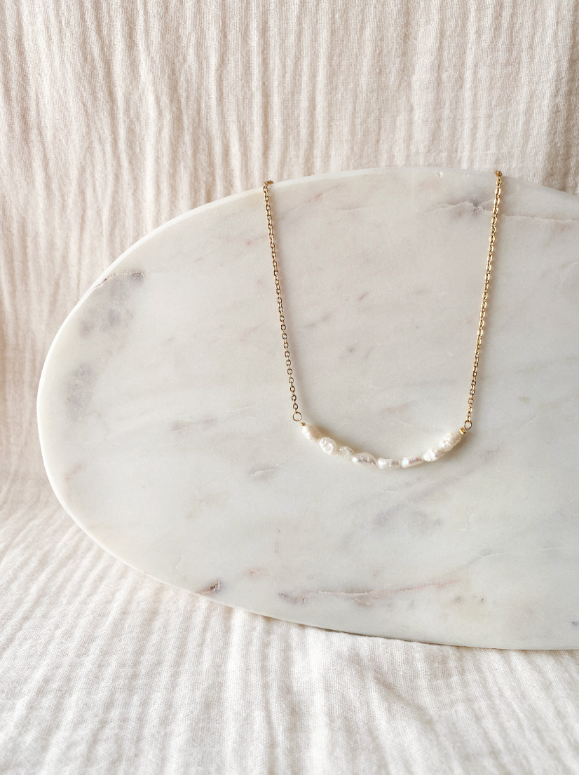 PEARL - Collar mini perlas