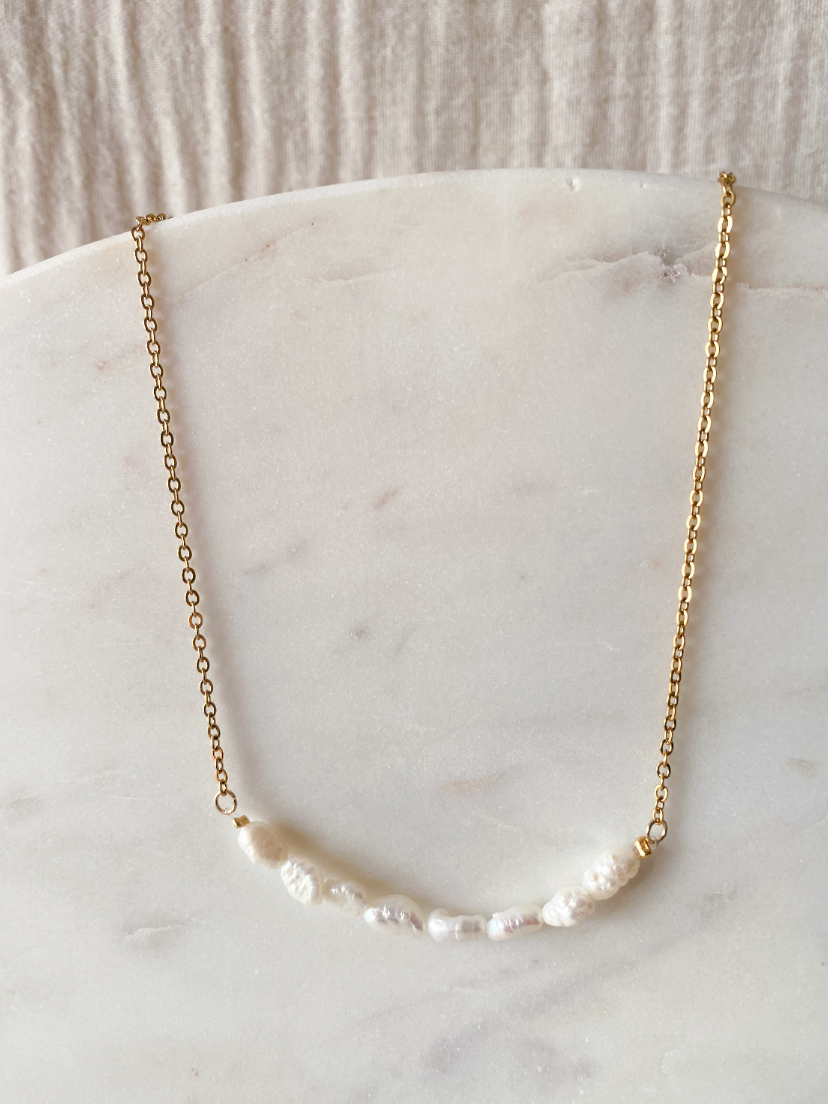 PEARL - Collar mini perlas