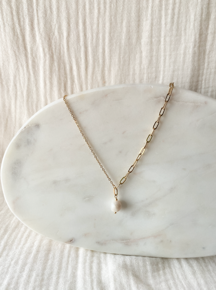 PEARL - Collar basic mix cadena