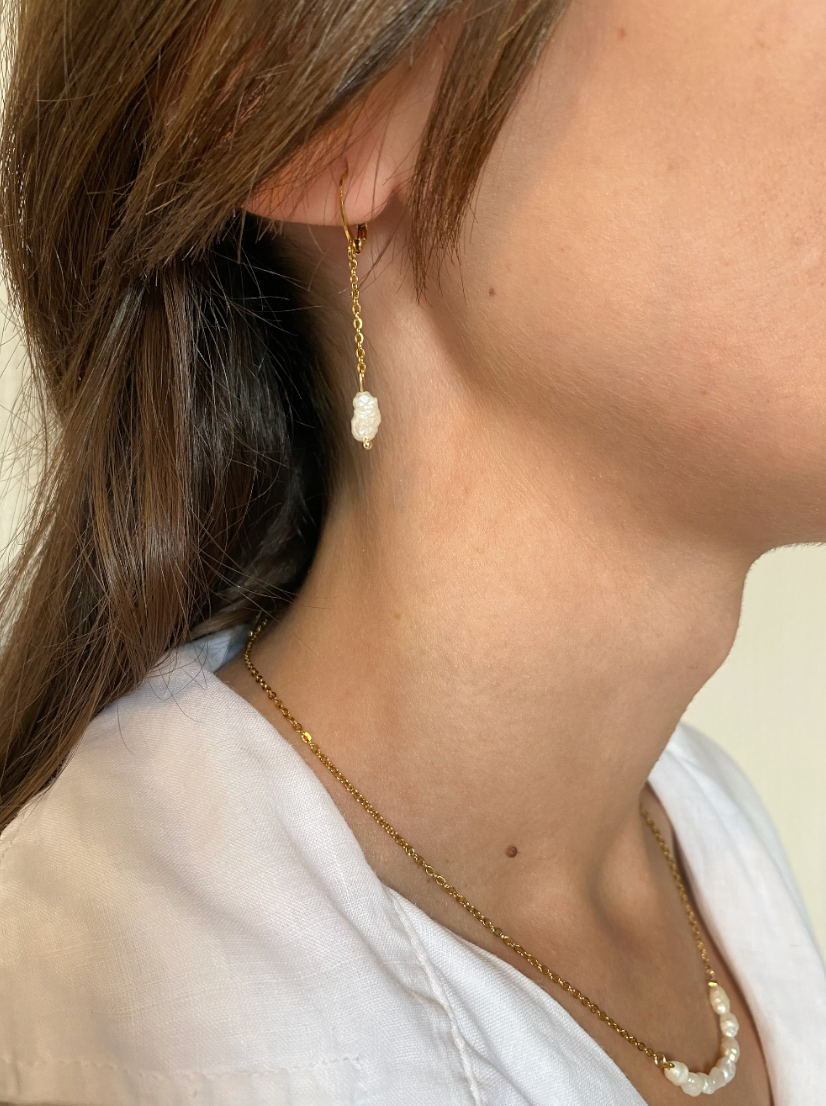 PEARL - Pendientes lágrima medios