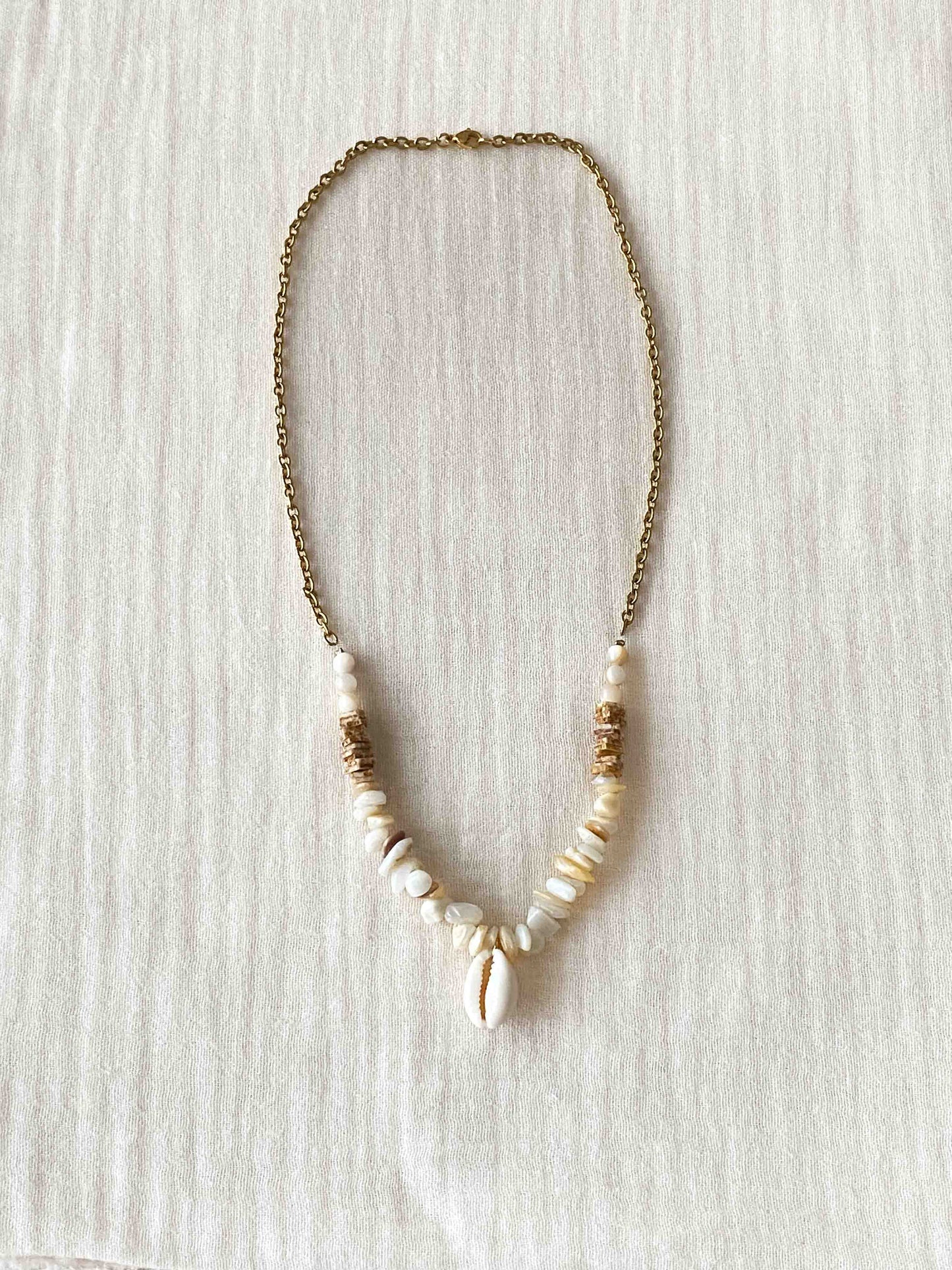 SAND - Collar combinado Nácar