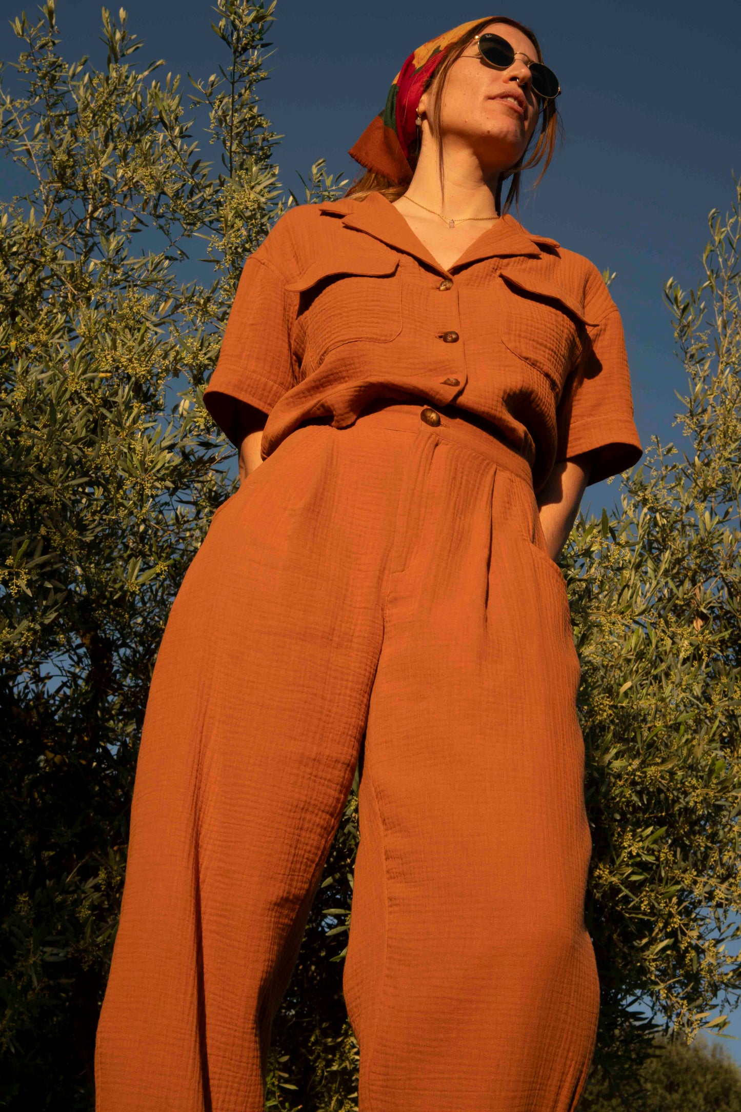 Pantalón MER | Canela