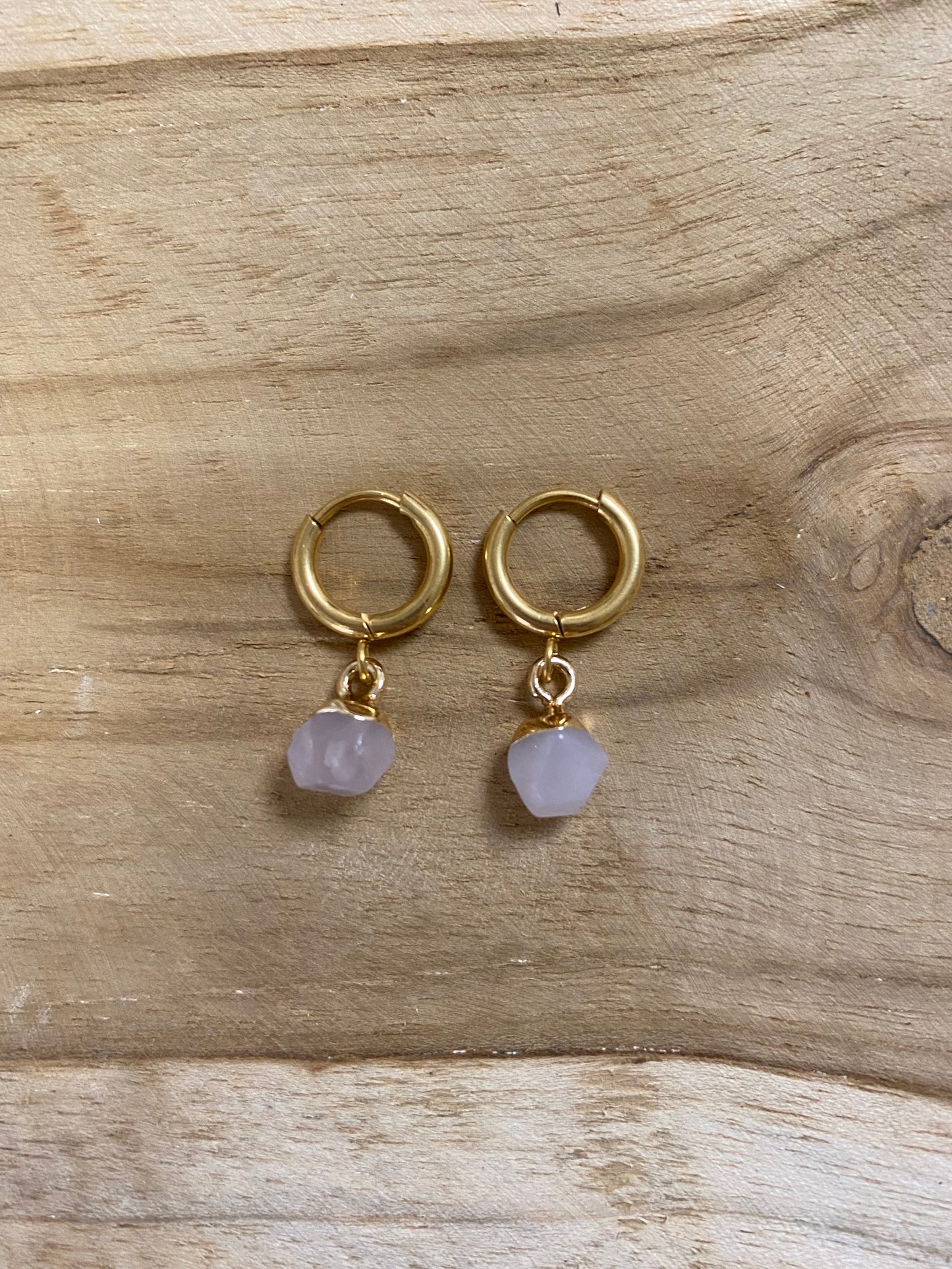 CHARM - Pendientes Cuarzo