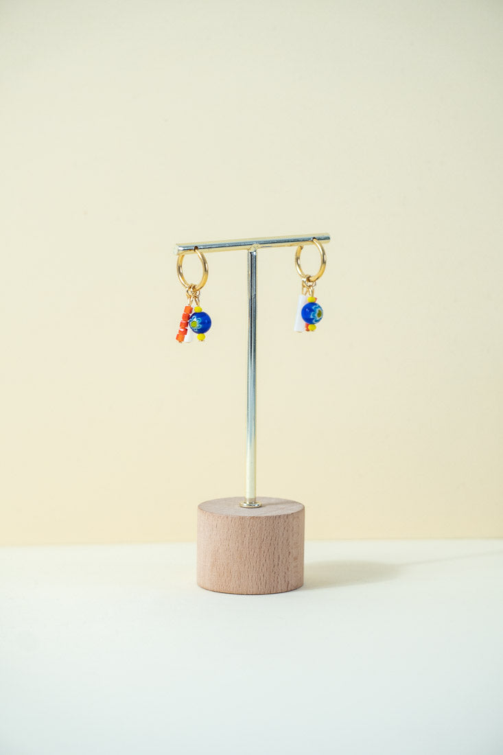 AIR - Pendientes colgantes marino