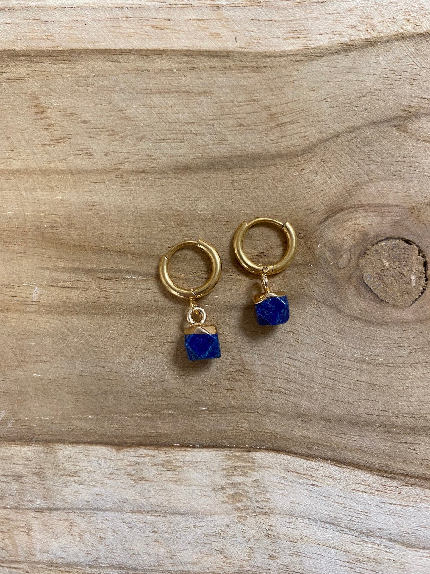 CHARM - Lapis Lazuli Earrings