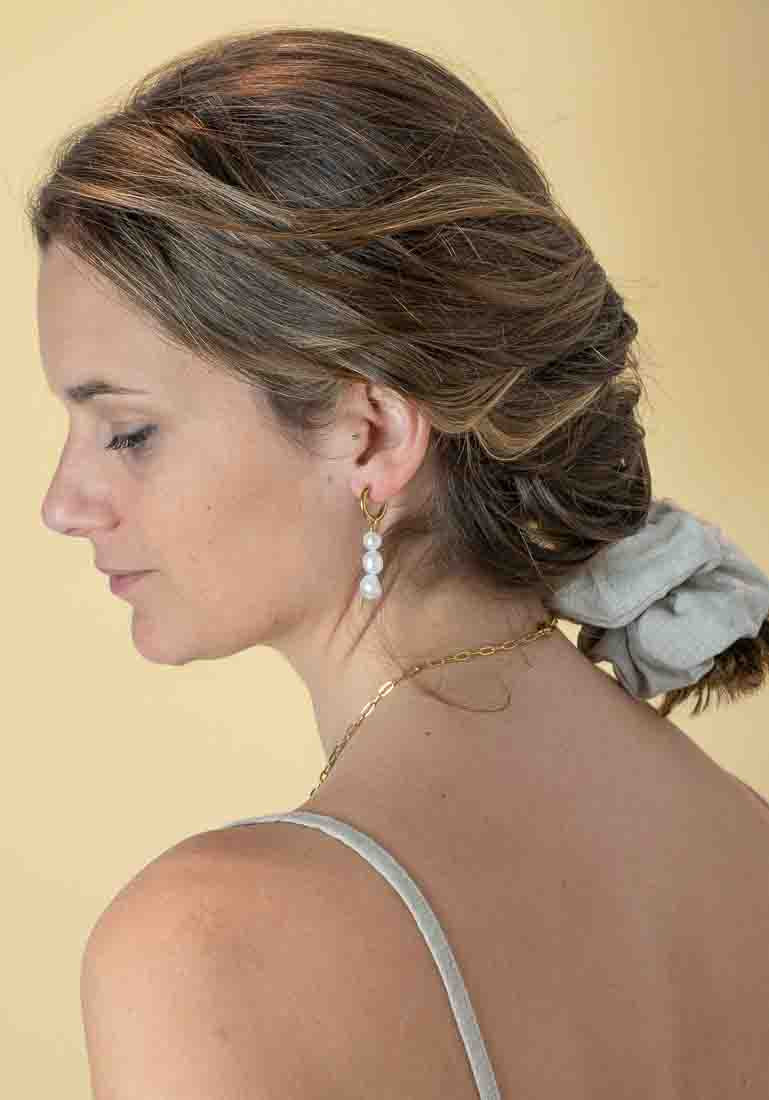 PEARL - Pendientes trio lágrima