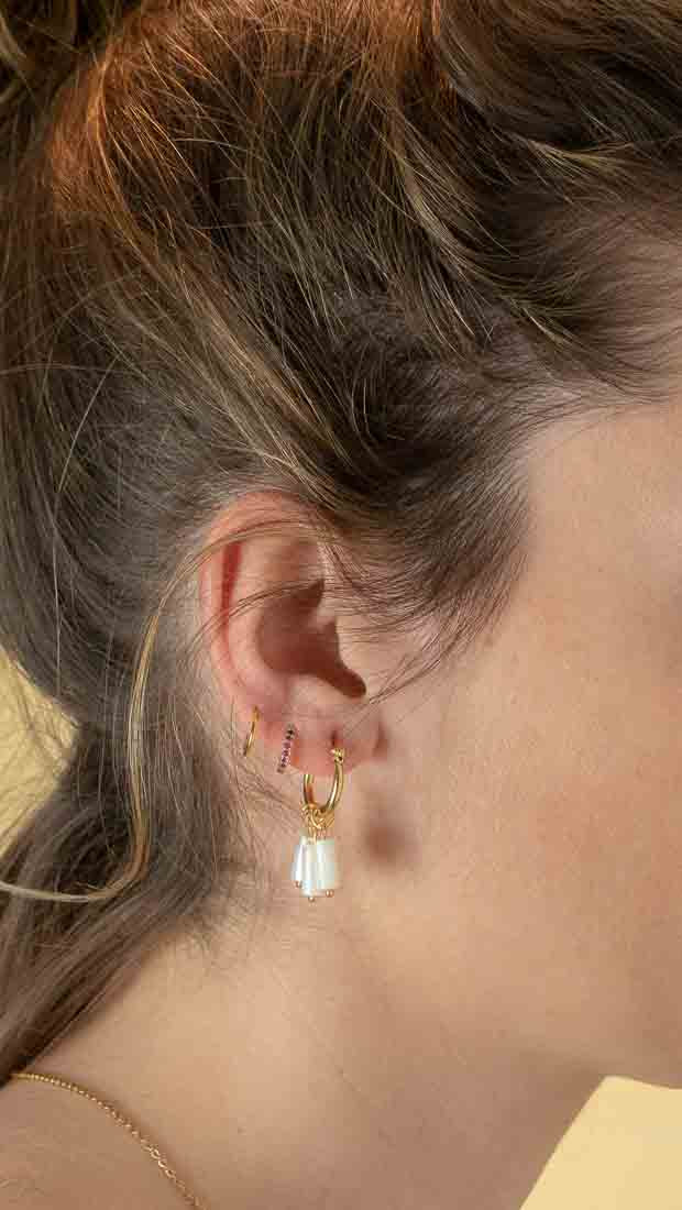 CHARM - Mother of Pearl Earrings