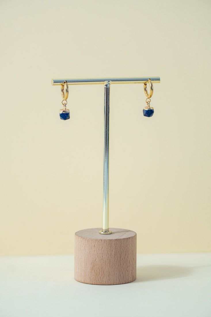 CHARM - Lapis Lazuli Earrings