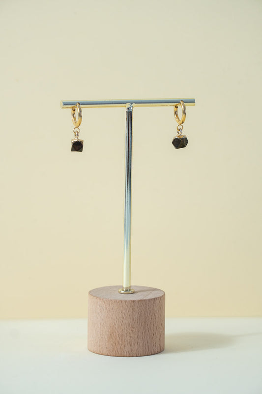 CHARM - Tiger's Eye Earrings