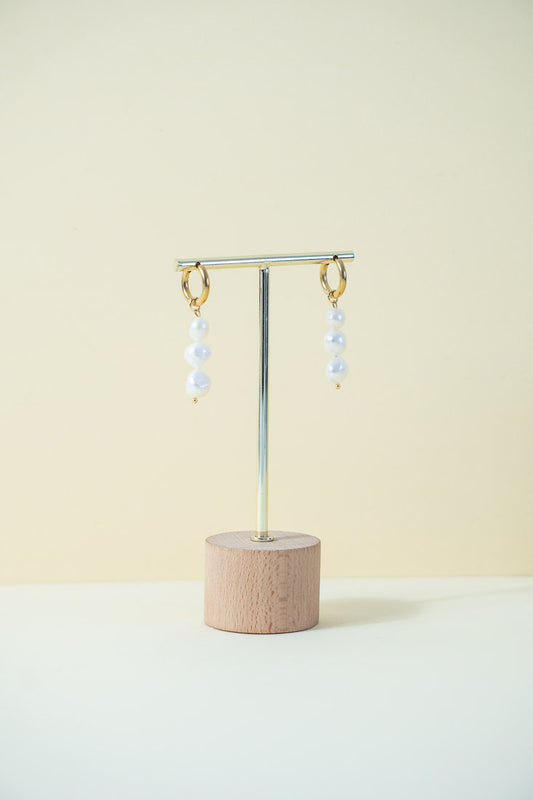 PEARL - Pendientes trio lágrima